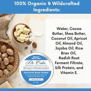 COLEHERBALS 33 - Dr. Cole's Gourmet Body Butter - Unscented Herbal