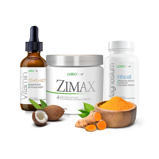 Paleolife Migraña o Dolor de Cabeza Constante Black Kit Completo,Kit Máximo