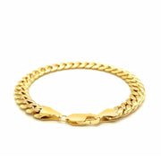 Bids.com 7.8mm 14k Yellow Gold Miami Cuban Semi Solid Bracelet Bracelets
