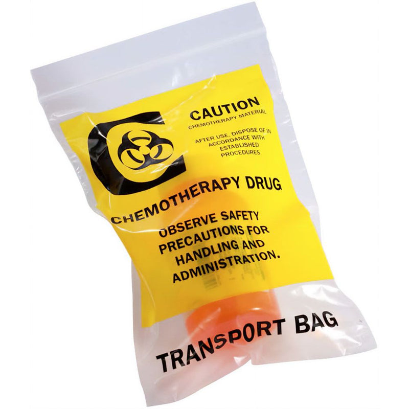 Cardinal Health ChemoPlus™ Chemotherapy Drug Transport Bags, 12" x 15" (Case of 250) Medical Supplies
