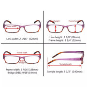 eyekeeper.com 12 Pack Ladies Reading Glasses Pattern Design Readers R012D Eyeglasses