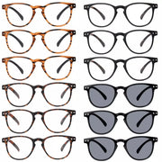 eyekeeper.com 12 Pack Women's Reading Glasses with Reading Sunglasses R060 Eyeglasses