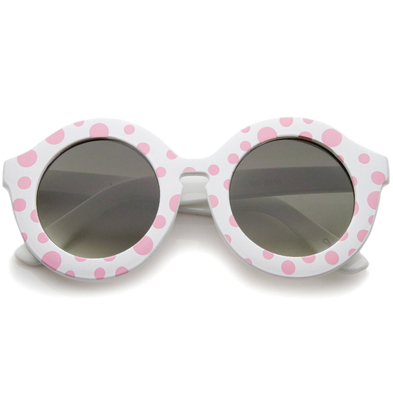 zeroUV Valley City X zeroUV Retro Round Spunky Sunglasses A539 Sunglasses