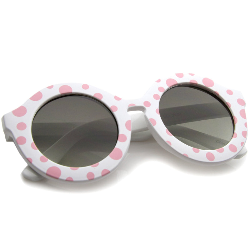 zeroUV Valley City X zeroUV Retro Round Spunky Sunglasses A539 Sunglasses