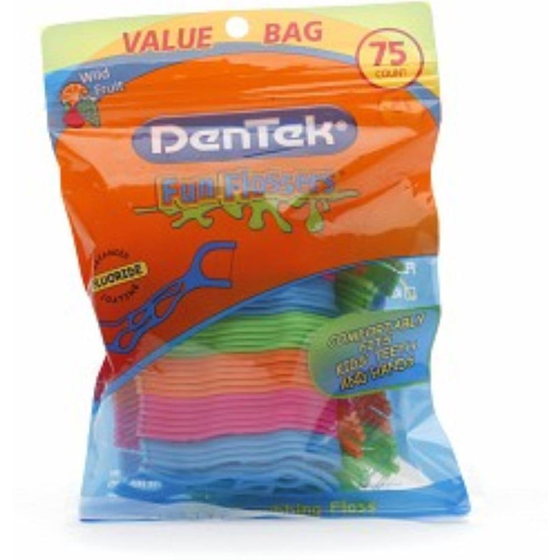 DenTek DenTek Kids Wild Fruit Fun Flossers Oral Care