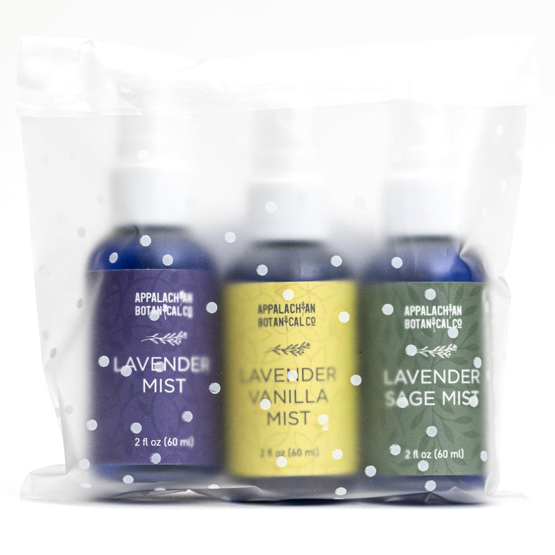 Appalachian Botanical Co. Lavender Mist Trio Bath & Body Gift Sets