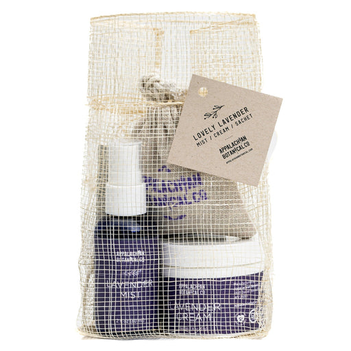 Appalachian Botanical Co. Lovely Lavender Mist / Cream / Sachet Bath & Body Gift Sets