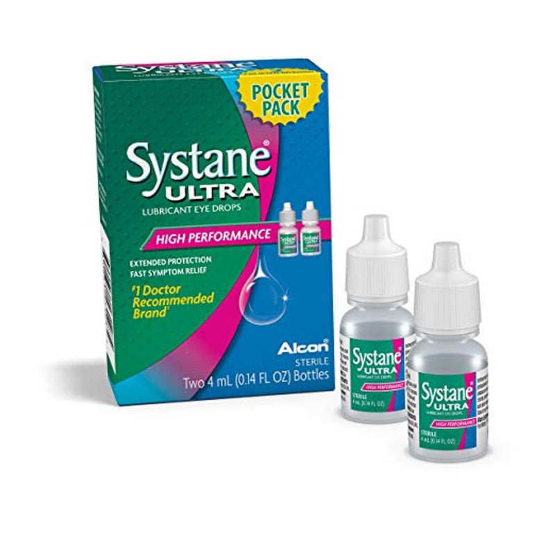 Systane Systane Ultra Eye Drops, Lubricant, High Performance, Pocket Pack Eye Drops & Lubricants