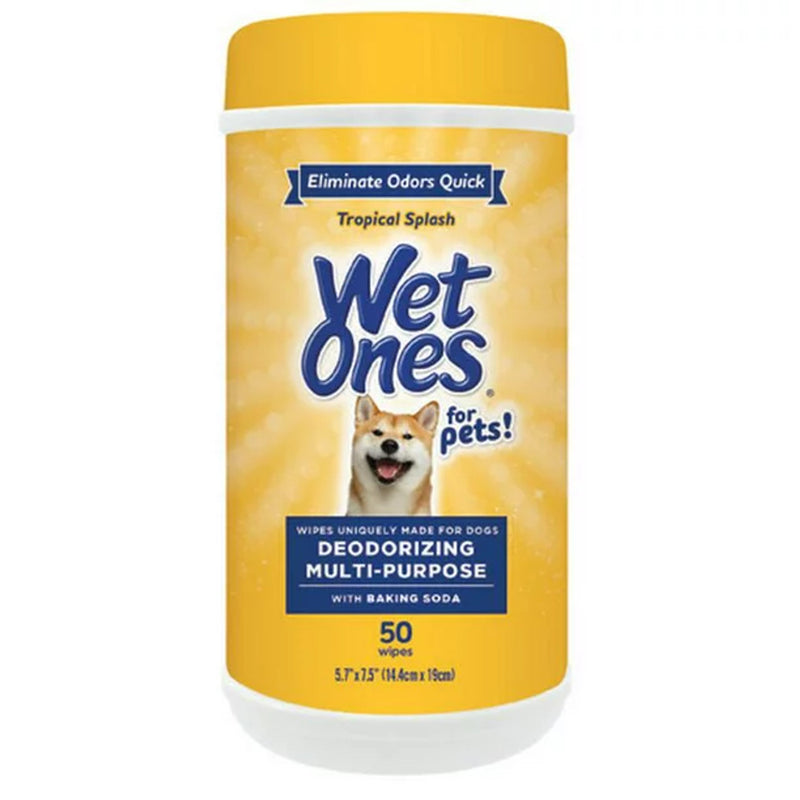 Wet Ones Wet Ones For Pets Multi-Purpose Dog Wipes With Aloe Vera Pet Wipes
