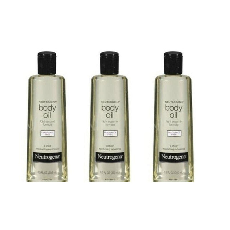 Neutrogena Neutrogena Body Oil Light Sesame Formula, Fragrance Free 8.5 Oz Body Oil