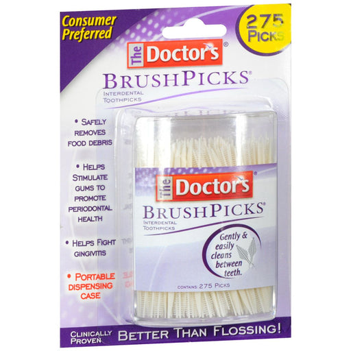 The Doctor's The Doctor's BrushPicks Interdental Toothpicks, 275 Count Value Pack Toothpicks