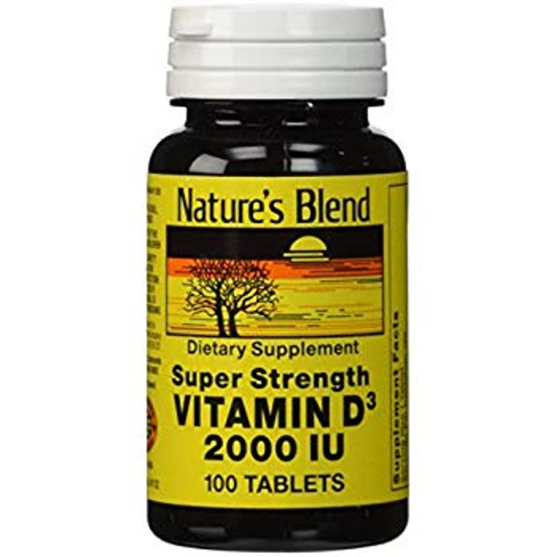 Nature's Blend Nature's Blend  Vitamin D3 2 Vitamins & Supplements