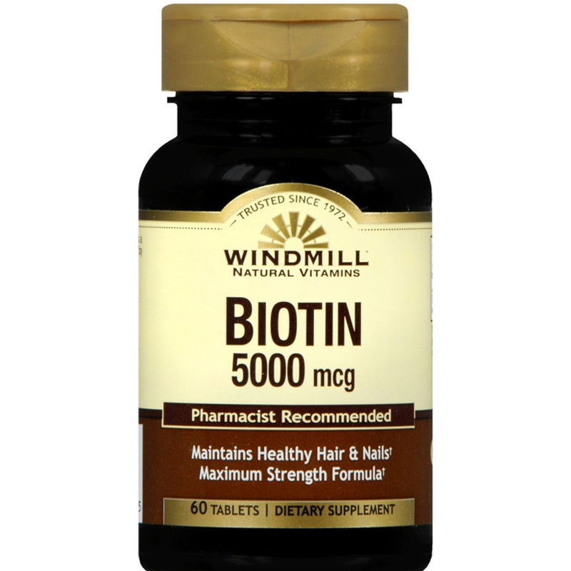 Windmill Windmill Biotin 5000 Mcg Vitamins & Supplements