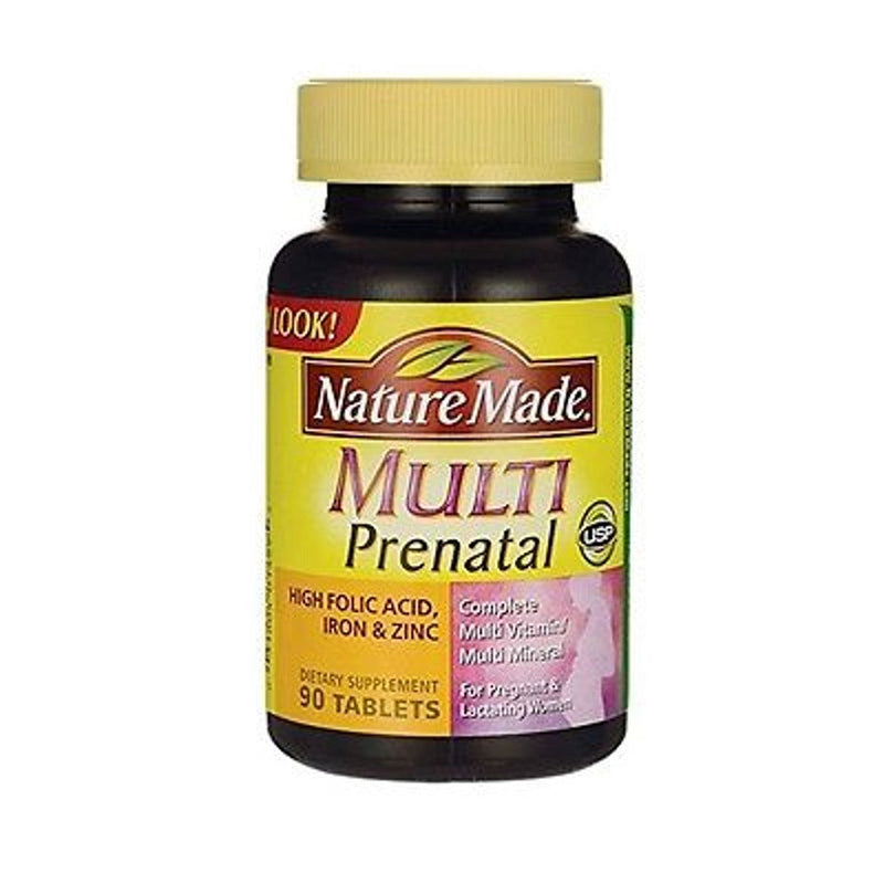 Nature Made Nature Made Multi Prenatal Vitamin/Mineral Tablets Vitamins & Supplements White Smoke