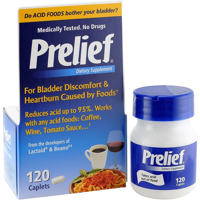 Prelief Prelief Calcium Glycerophosphate 120 Caplets Vitamins & Supplements