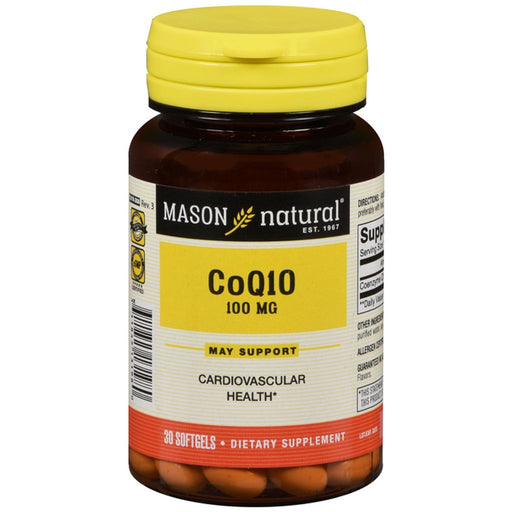Mason Natural Mason Natural Co Q-10 100 Mg Softgels Vitamins & Supplements