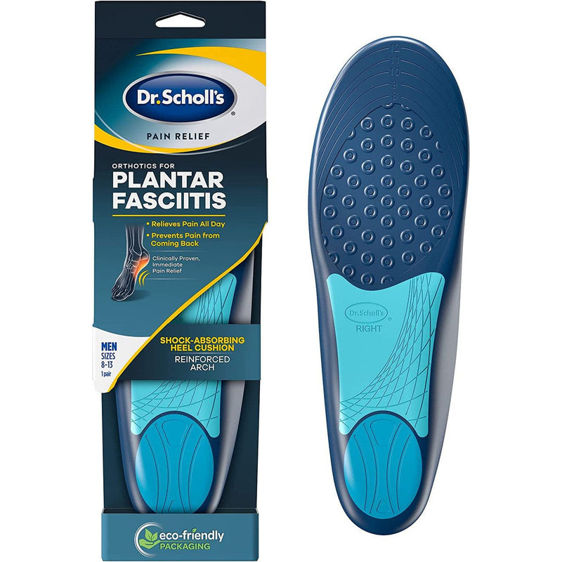Dr. Scholl's Dr. Scholl's Plantar Fasciitis Pain Relief Orthotics For Men Size 8-13 Foot Care