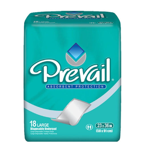 Prevail Prevail Underpads, Disposable, Fluff, Large Personal Care