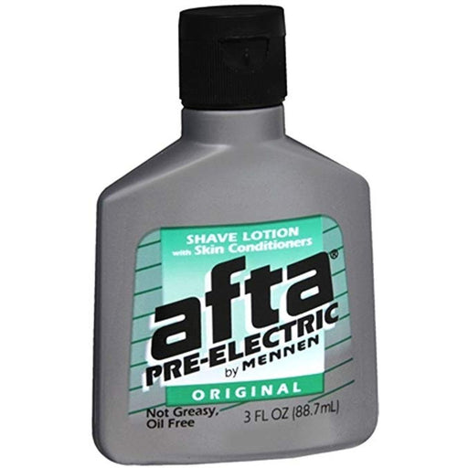 Afta Afta Pre Electric Shave Lotion, With Skin Conditioners, Original 3 Oz Shaving & Grooming