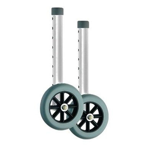 Nova Nova 5" Wheels 410Si For 1" Field Walker Gray Walkers