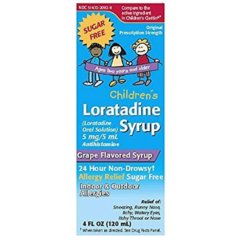Taro Taro Children's Loratadine Oral Solution – 5 mg / 5 mL Fruit Flavored Syrup Health & Beauty