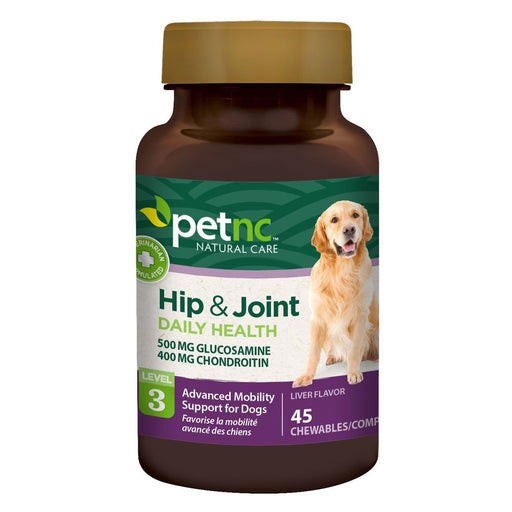 PetNC PetNC Natural Care Hip And Joint Health Advanced Chewables For Dogs Pet Vitamins & Supplements