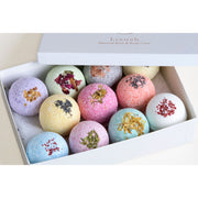 Lizush 11 Bath Bombs Gift Box +  one Free Bomb to make 12 !! BATH BOMBS & SHOWER STEAMERS