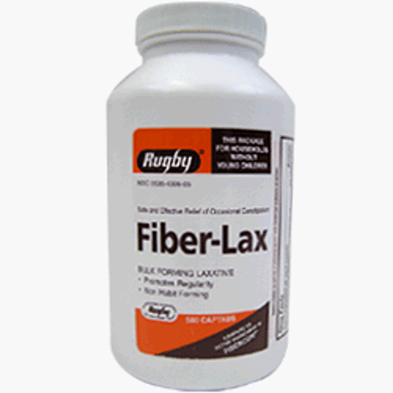 Rugby Rugby Fiber-Lax 500 Mg Fiber Tablets Rugby