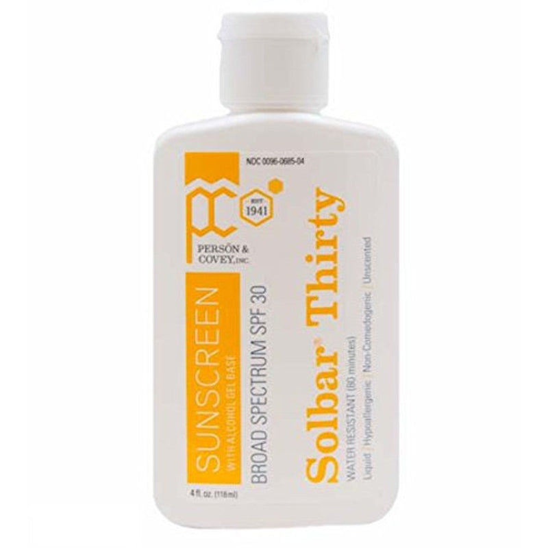 Solbar Solbar Pf Sunscreen Liquid Spf 30 4 Oz Sunscreen Light Gray