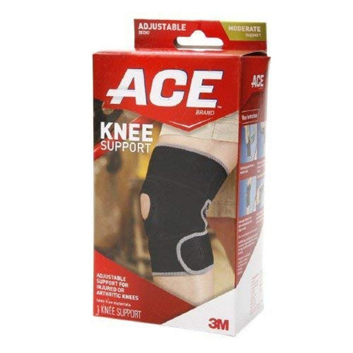 ACE ACE Neoprene Knee Support, Adjustable, Moderate Support - Each First Aid