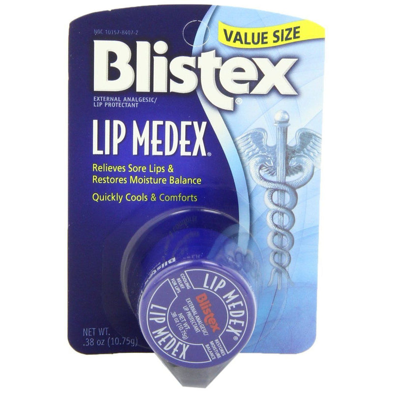 Blistex Blistex External Analgesic/Lip Protectant, Lip Medex, 0.25 Oz Lip & Cheek Stains