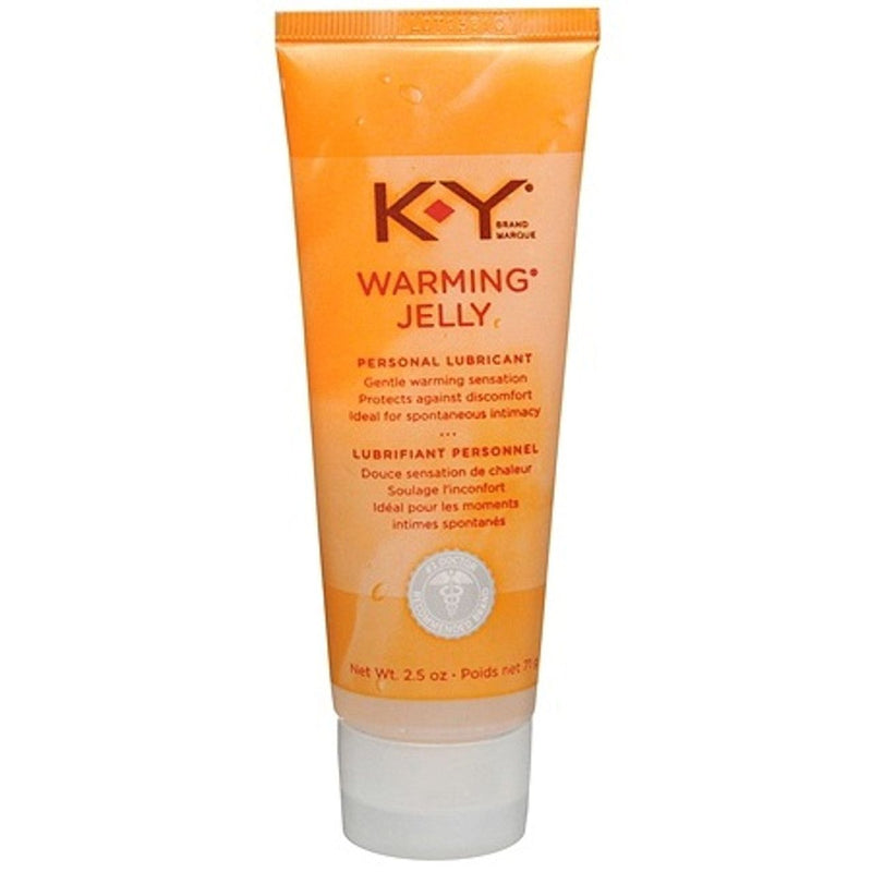 K-Y K-Y Personal Lubricant, Warming Jelly 2.5 Oz Personal Lubricants White Smoke