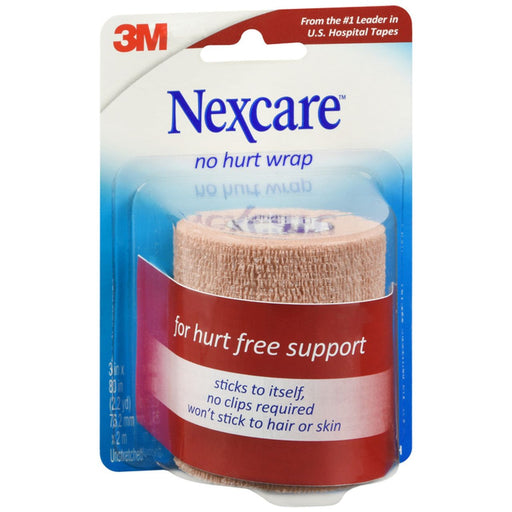 Nexcare Nexcare No Hurt Wrap, Unstretched, 3 Inch First Aid