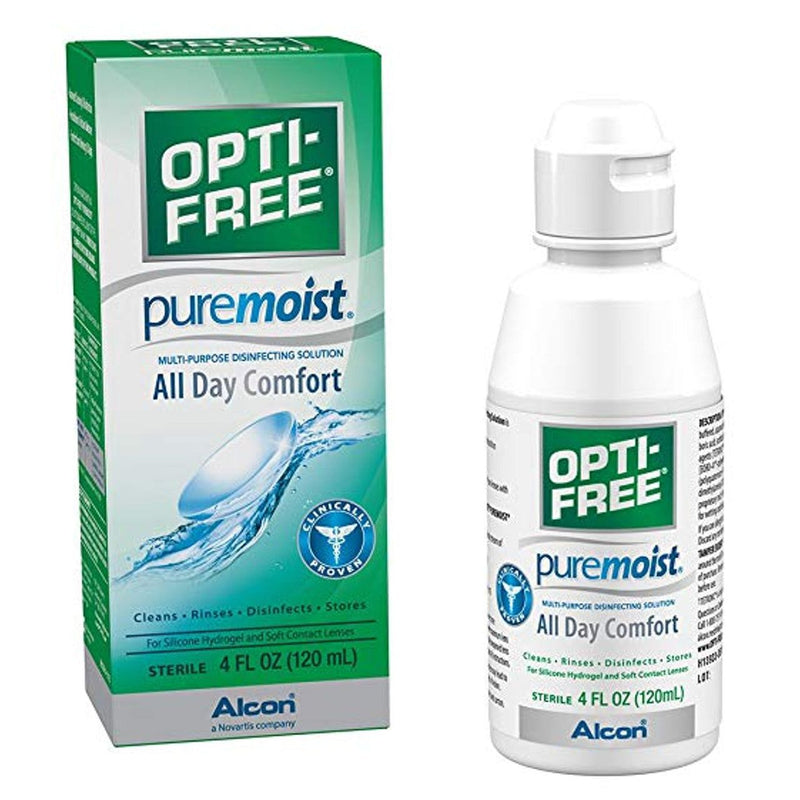 Opti-Free Opti-Free Puremoist Multi-Purpose With HydraGlyde Sterile Disinfecting Solution 4 Fl Oz Personal Care