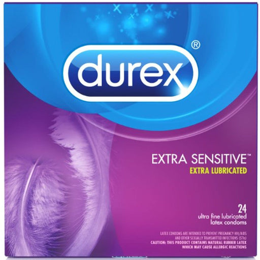Durex Durex Extra Sensitive Ultra Thin Premium Lubricated Latex Condoms Condoms