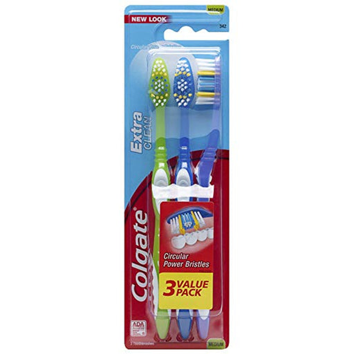 Colgate Colgate Extra Clean Full Head Toothbrush, Medium Toothbrushes