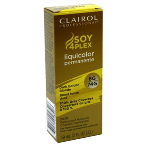 Clairol Professional Clairol Professional Permanent Liquicolor For Blonde Hair Color, 6g Dark Gold Blonde, 2 Oz Hair Color Saddle Brown