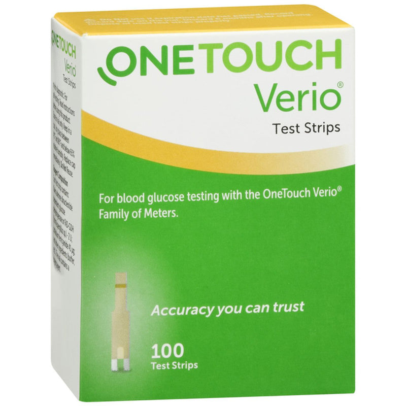 OneTouch OneTouch Verio Blood Glucose Test Strips - 100 Count Blood Glucose Test Strips