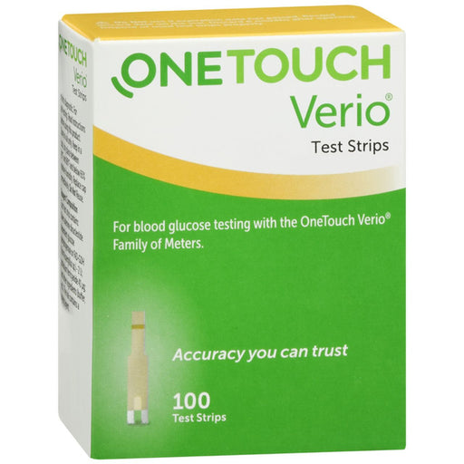 OneTouch OneTouch Verio Blood Glucose Test Strips - 100 Count Blood Glucose Test Strips