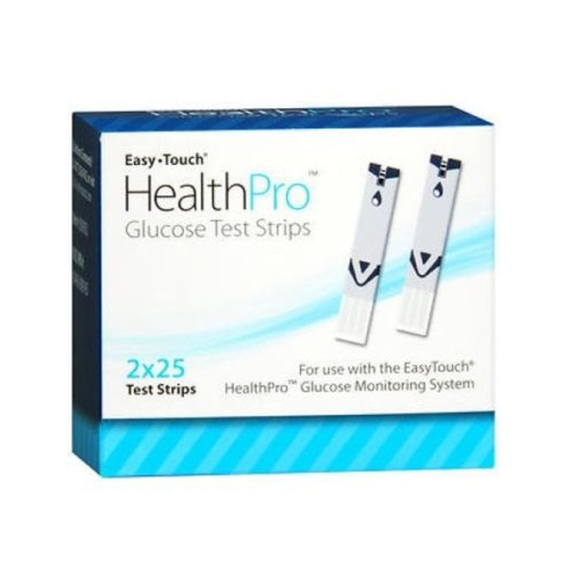 Mhc Medical Products Mhc Medical Products Easy Touch Health Pro Glucose Test Strips 2 X 25 Blood Glucose Test Strips