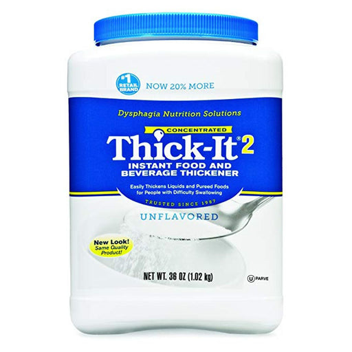Thick-It Thick-It Instant Food And Beverage Thickener, Unflavored Concentrated Powder - 36 Oz Beverages White Smoke