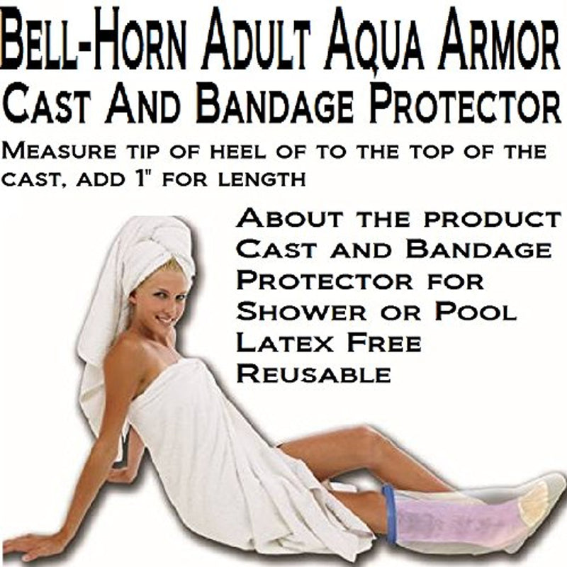 Djo Incorporated Djo Incorporated Bell-Horn Aqua Armor Cast And Bandage Protector Adult Foot-Ankle 11 (30105) Cast & Bandage Protectors