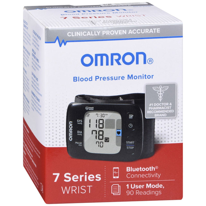 Omron Omron 7 Series Wireless Wrist Blood Pressure Monitor Black BP6350 Blood Pressure Monitors Lavender