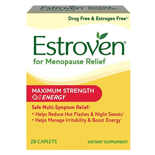 Estroven Estroven Caplets Maximum Strength Menopause Relief + Stress Vitamins & Supplements