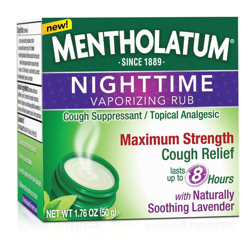 Mentholatum Mentholatum Nighttime Vaporizing Rub Maximum Strength Cough Relief Medicine & Drugs