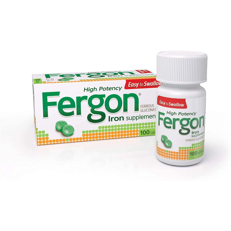 Fergon Fergon High Potency 27 Mg Iron Supplement Tablets Vitamins & Supplements