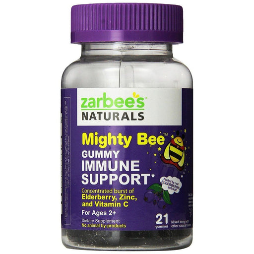 Zarbee's Zarbee's Daily Immune Support, With Real Elderberry, Children's, Gummies, Natural Berry Flavor Vitamins & Supplements