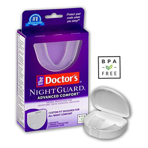 The Doctor's The Doctor's NightGuard Advanced Comfort, Dental Protector for Nighttime Teeth Grinding, 1 Count Oral Care