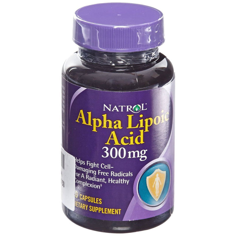 Natrol Natrol Alpha Lipoic Acid 300 Mg, 50 Capsules Vitamins & Supplements