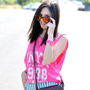 zeroUV Flat Matte Black Mirrored Polarized Lens Horned Rim Sunglasses 8030 Sunglasses